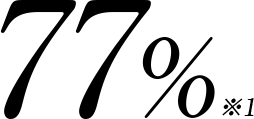 77%